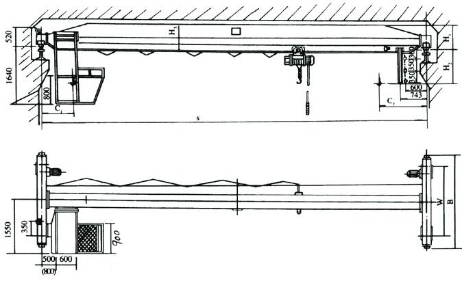 LD型電動(dòng)單梁橋式起重機(jī)