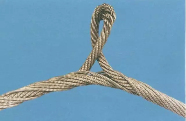 起重機鋼絲繩內(nèi)部繩股突出應該立即報廢